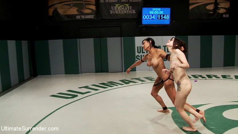 Kink 'History in the Making! Ultimate Blow-Out! Beretta vs Wrestling Virgin!' starring Tegan Tate (Photo 8)