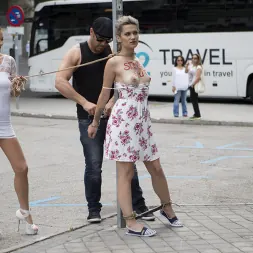 Tina Kay in 'Kink' Attention Whore Yunno X Humilated, Punished, and Gang Fucked in Public (Thumbnail 1)