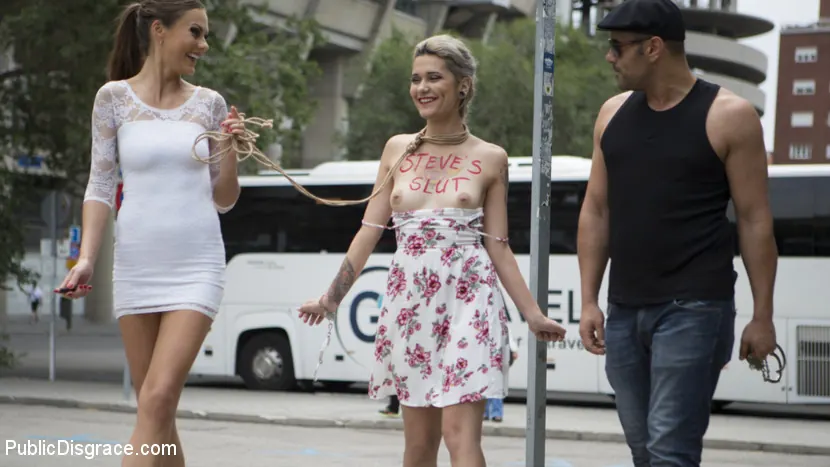 Kink 'Attention Whore Yunno X Humilated, Punished, and Gang Fucked in Public' starring Tina Kay (Photo 2)