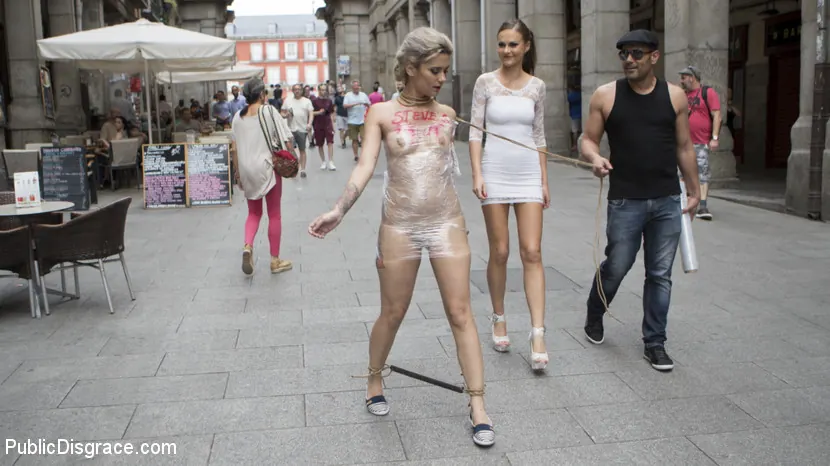 Kink 'Attention Whore Yunno X Humilated, Punished, and Gang Fucked in Public' starring Tina Kay (Photo 4)