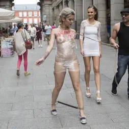 Tina Kay in 'Kink' Attention Whore Yunno X Humilated, Punished, and Gang Fucked in Public (Thumbnail 4)