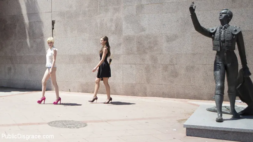 Kink '¡La pequeña puta Molly Saint Rose follada y humillada en la plaza pública!' protagonizando Tina Kay (foto 5)