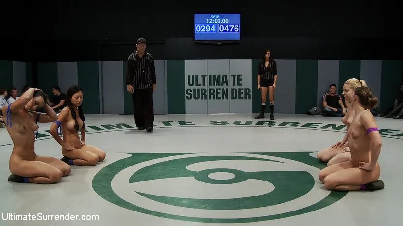 Kink 'Brutal non-scripted Tag Team Action 2 teams battle to see who are the toughest bitches on the mat' starring Wenona (Photo 2)