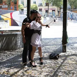Zenda Sexy in 'Kink' Public Shame Slut Zenda Sexy Disgraced, Tickled, and Fucked by a Crowd (Thumbnail 4)