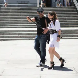 Zenda Sexy in 'Kink' Public Shame Slut Zenda Sexy Disgraced, Tickled, and Fucked by a Crowd (Thumbnail 5)