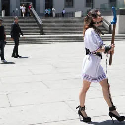 Zenda Sexy in 'Kink' Public Shame Slut Zenda Sexy Disgraced, Tickled, and Fucked by a Crowd (Thumbnail 6)